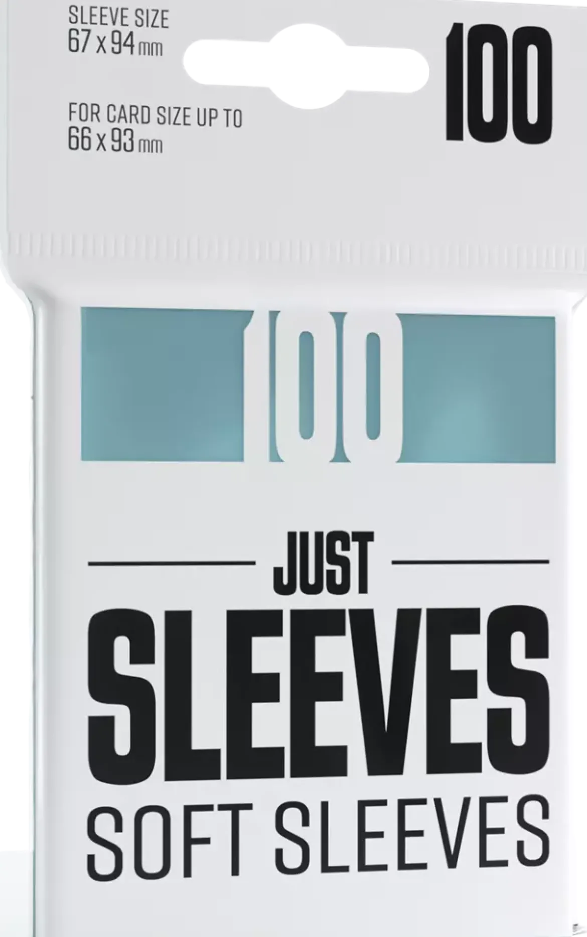66x93mm - 100 JUST SLEEVES - SOFT SLEEVES- Gamegenic