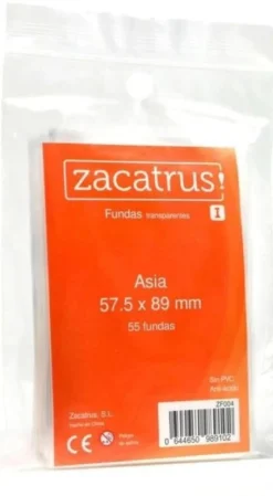57.5x89mm - Lot de 55 protège-cartes Asia - Zacatrus