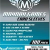 59x92mm - Lot de 100 protège-cartes Euro - Mayday Games