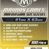41x63mm - Lot de 100 protège-cartes Mini USA - Mayday Games