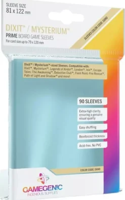 81x122mm - Lot de 90 protège-cartes Prime Format Dixit - Gamegenic