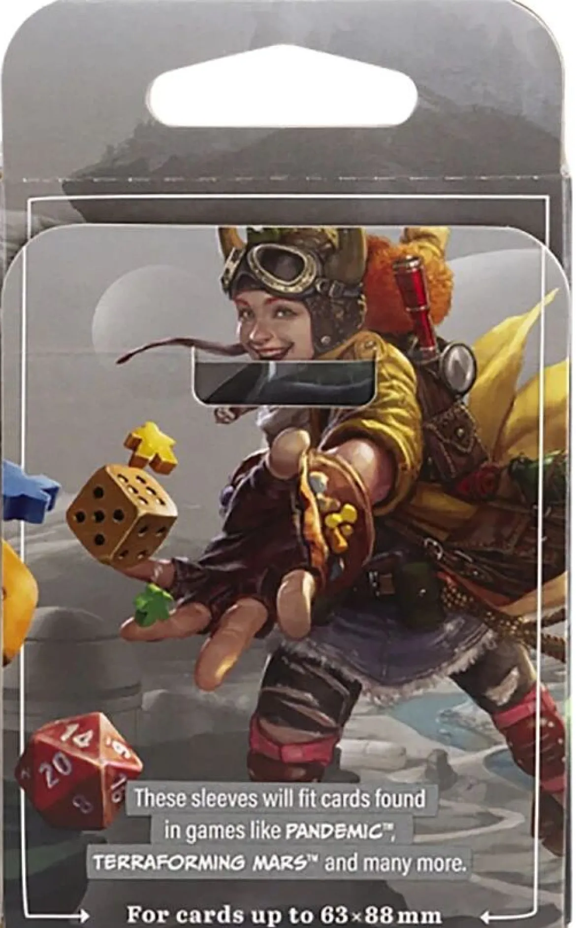 63x88mm - 100 Protège-cartes Standard Clear/Non-Glare - Dragon Shield