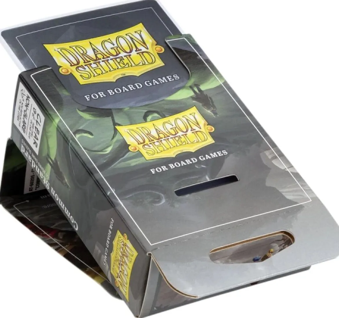 63x88mm - 100 Protège-cartes Standard Clear/Non-Glare - Dragon Shield