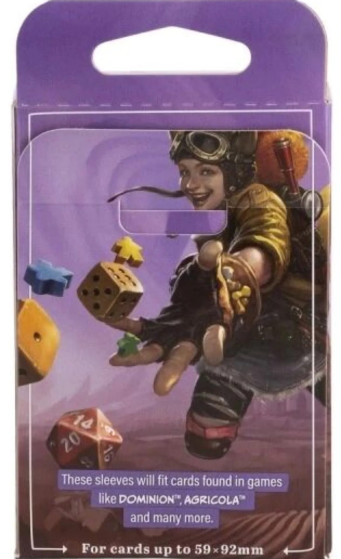 59x92mm - 100 Protège-cartes Standard Euro Clear/Non-Glare - Dragon Shield