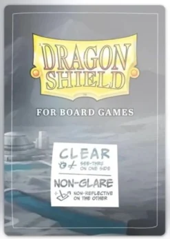 88x126mm - 100 Protège-cartes Standard Grand Clear/Non-Glare - Dragon Shield