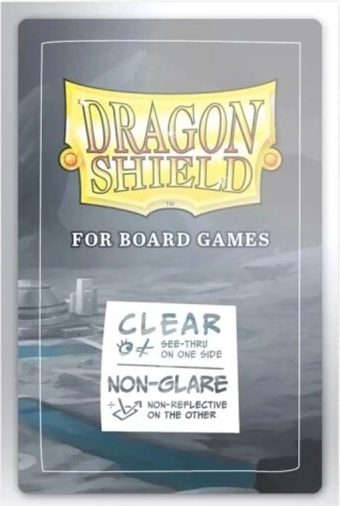 57x89mm - 100 Protège-cartes Standard USA Clear/Non-Glare - Dragon Shield