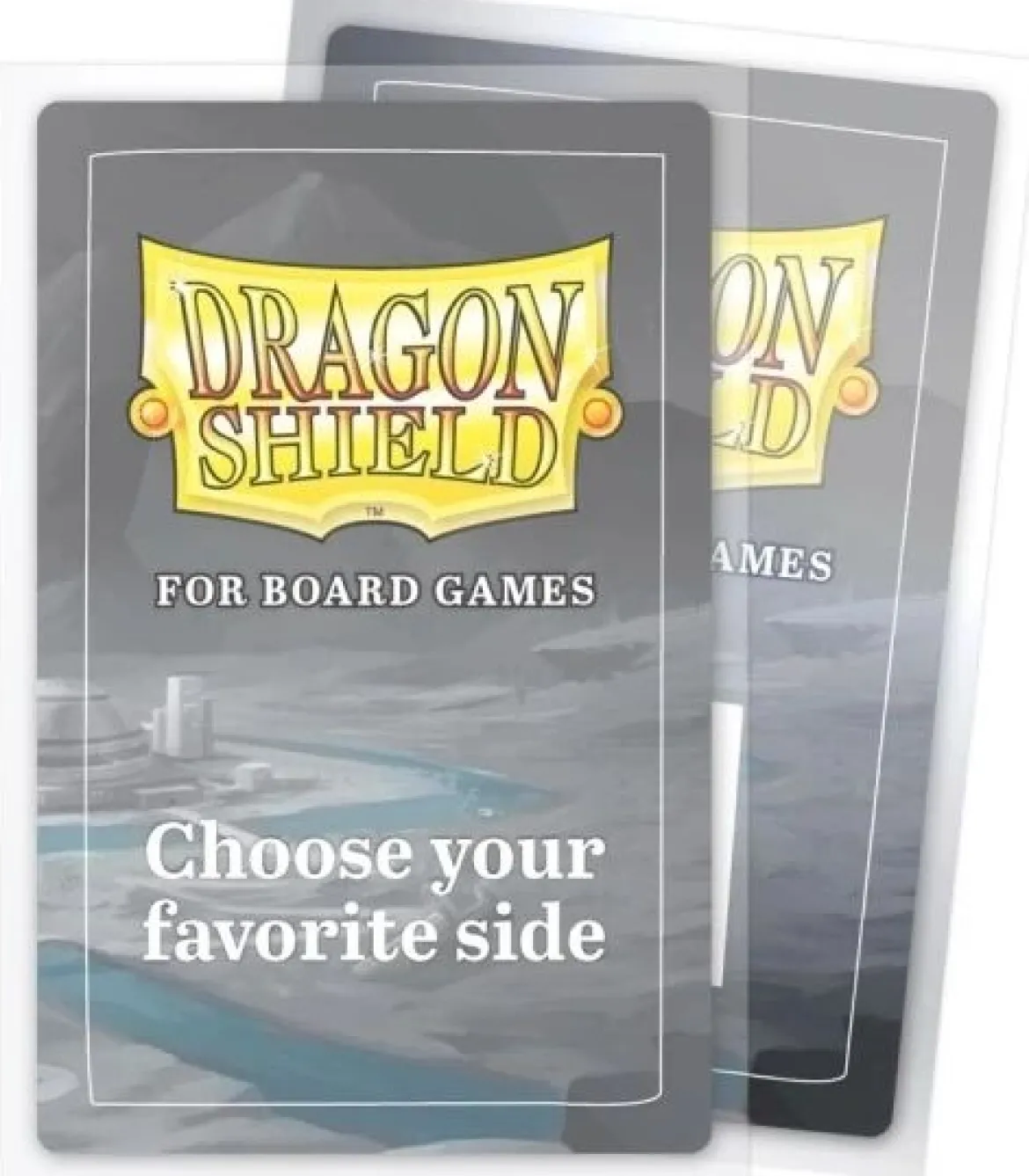57x89mm - 100 Protège-cartes Standard USA Clear/Non-Glare - Dragon Shield