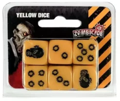 Zombicide : Set de dés jaune